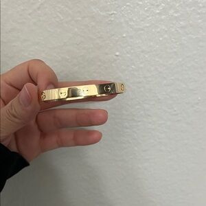18k yellow Gold Bangle Bracelet